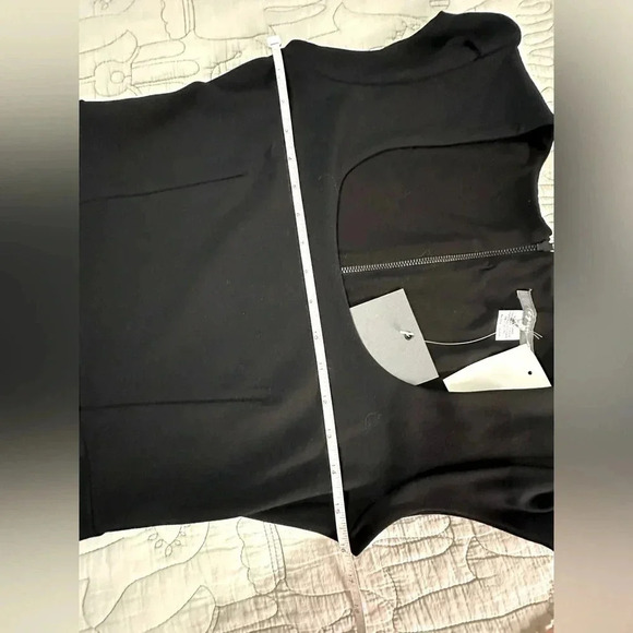 NWT Tegan Size 6 Structured Jersey Cap Sleeve Perfect LBD - Picture 5 of 11